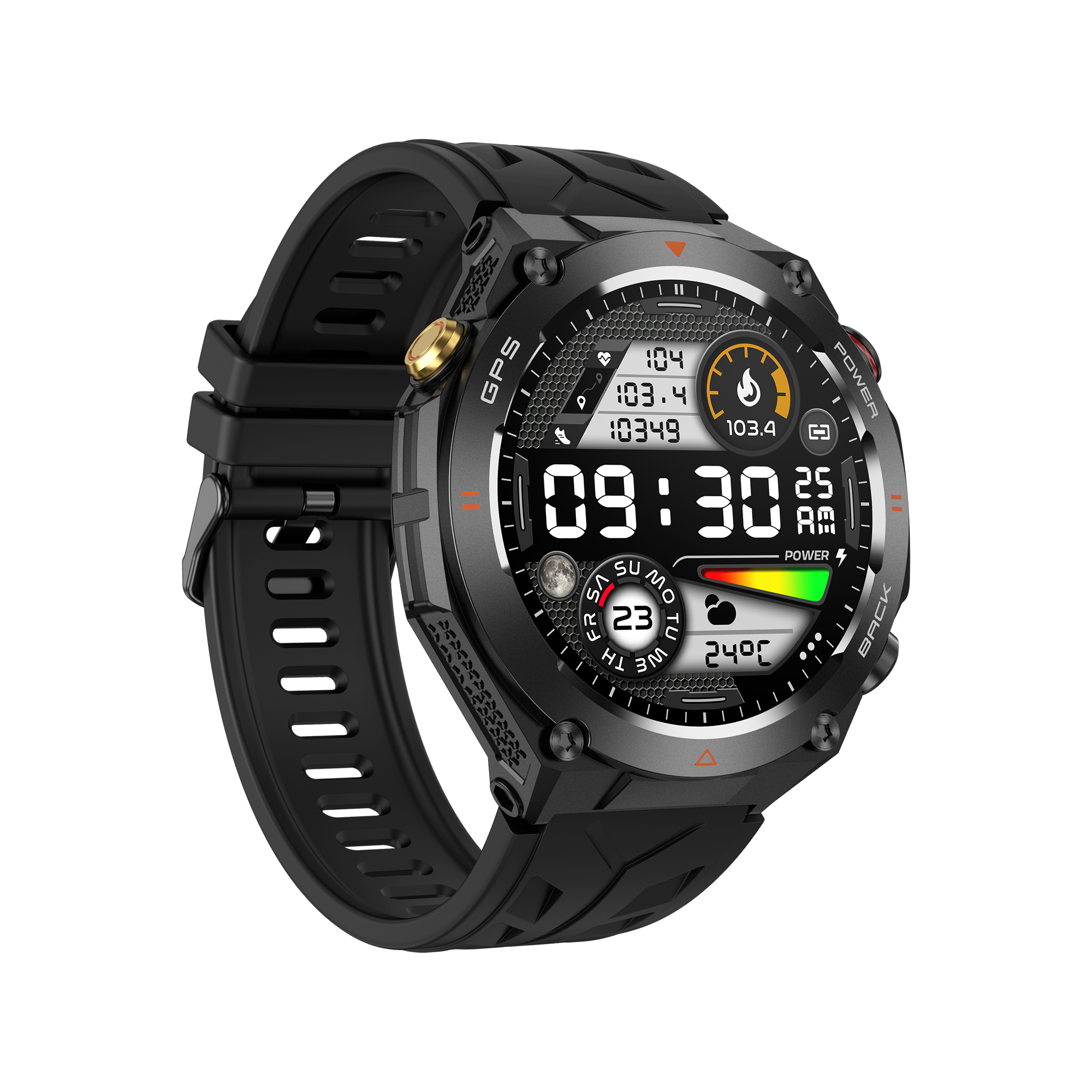 Philippe Palmer Smart Watch LP92 Black - 37