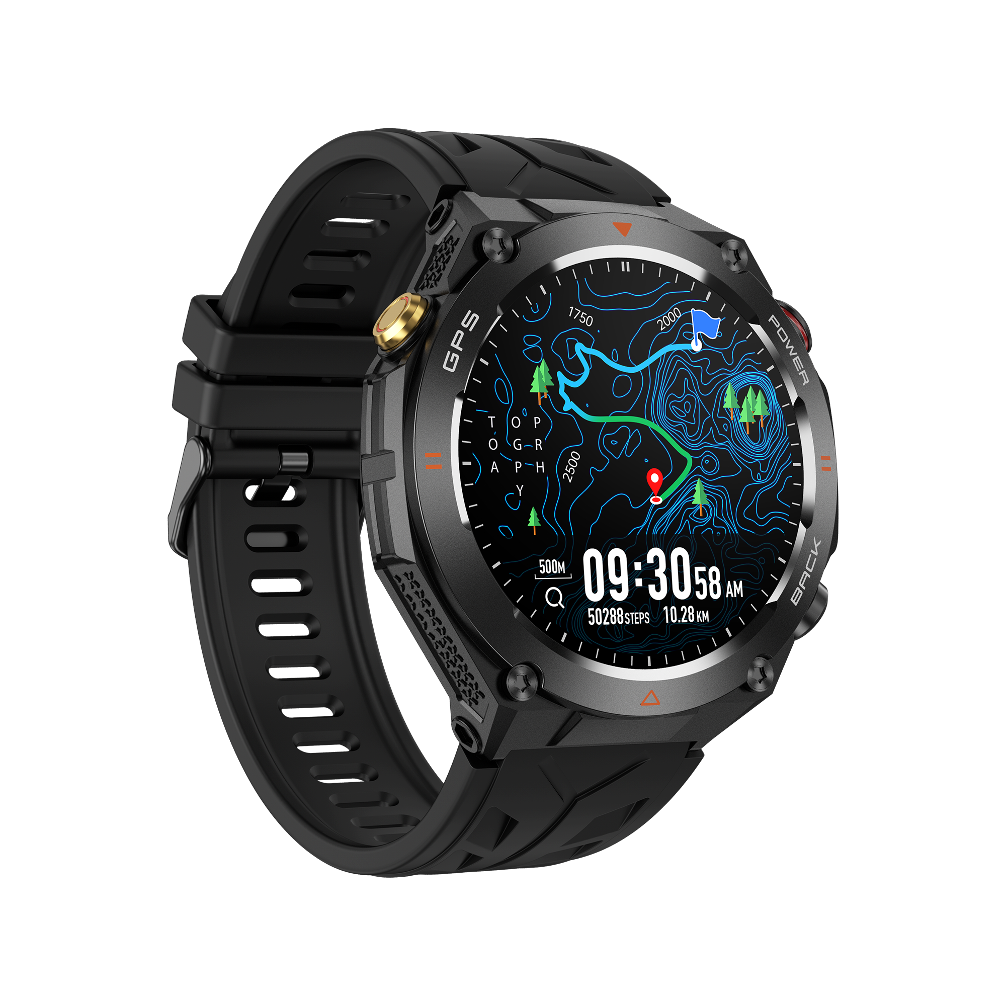 Philippe Palmer Smart Watch LP92 Black - 43
