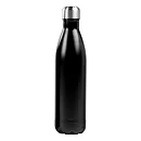 Ståltermos flaska 0,75 L, svart