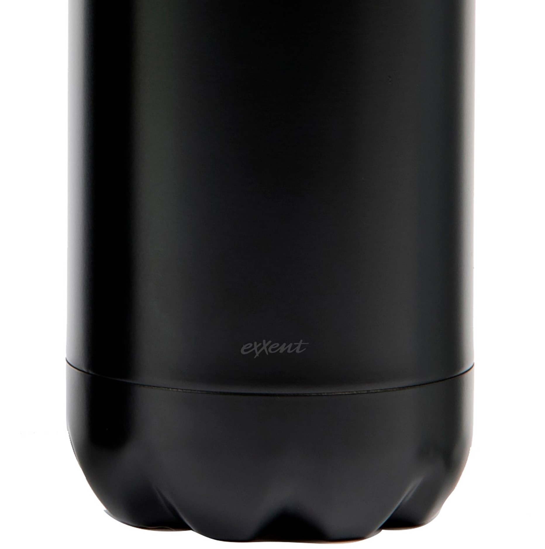 Ståltermos flaska 0,75 L, svart - 2