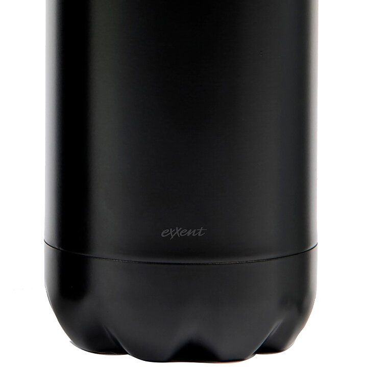 Ståltermos flaska 0,75 L, svart