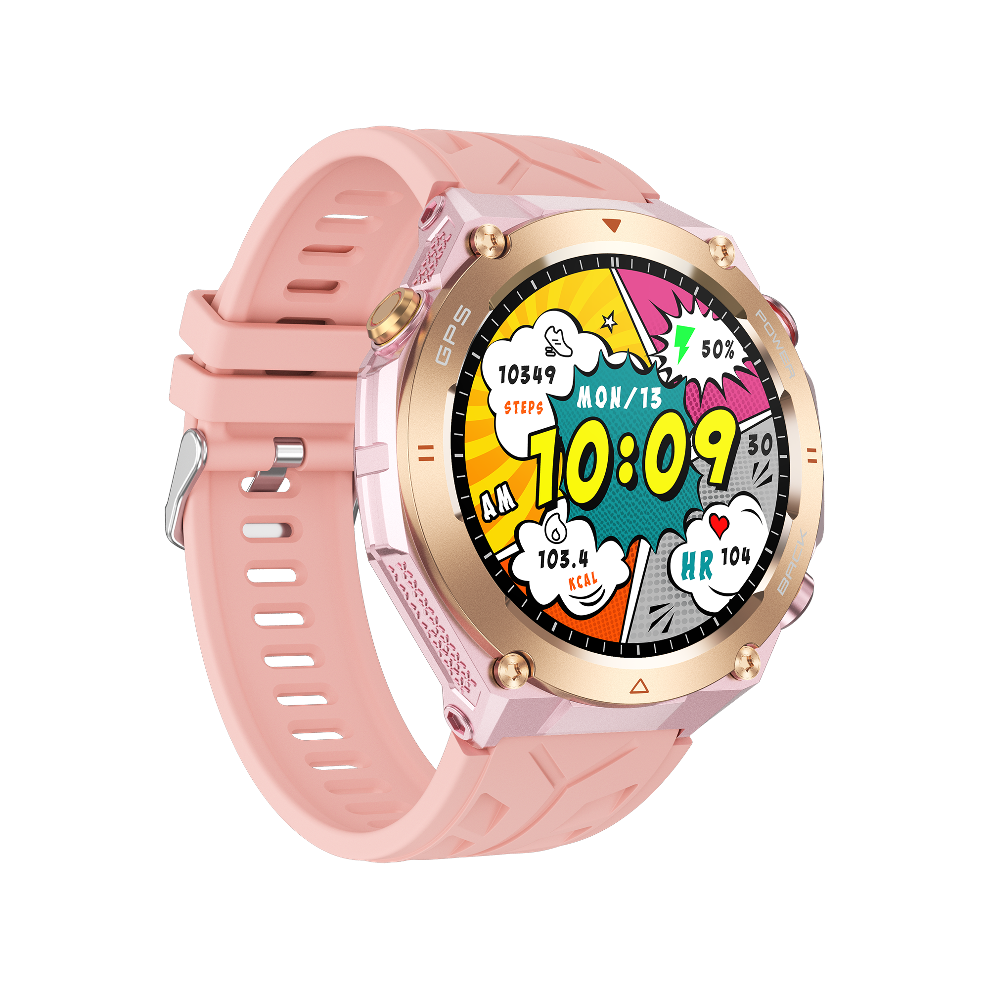 Philippe Palmer Smart Watch LP92 Pink - 45