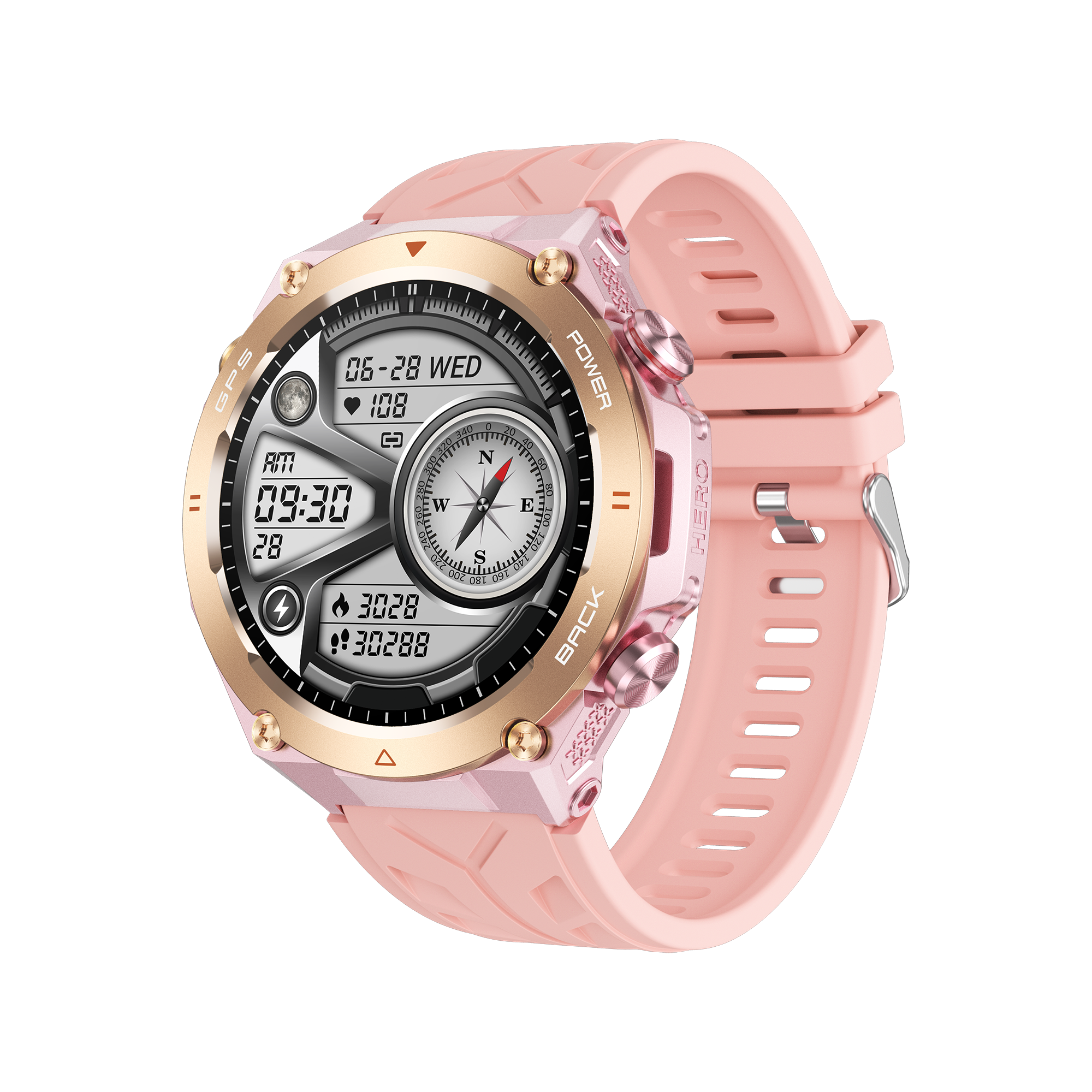 Philippe Palmer Smart Watch LP92 Pink