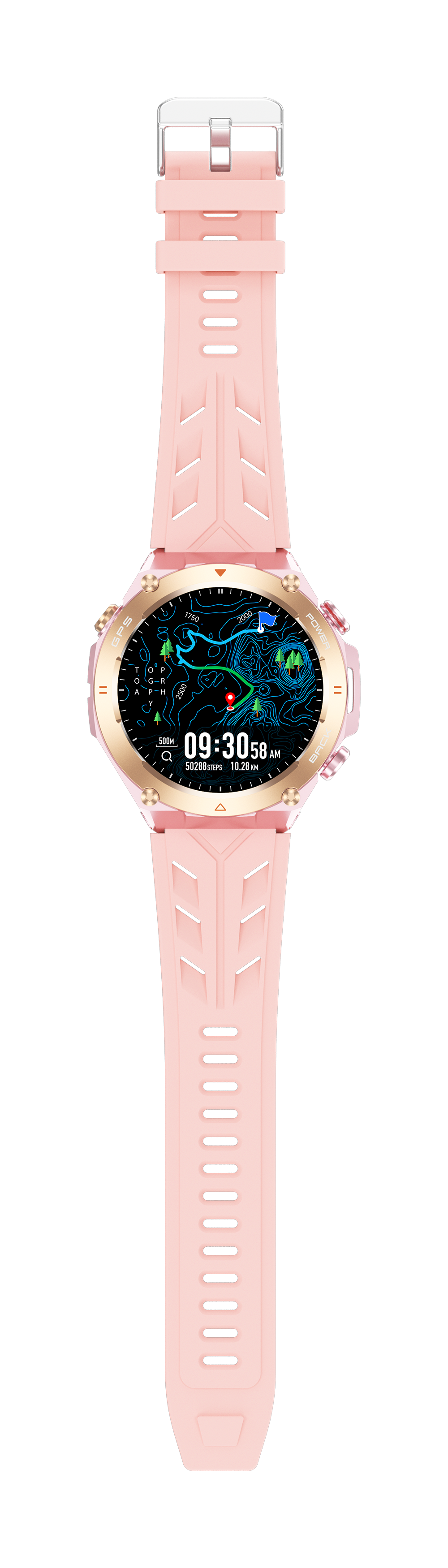 Philippe Palmer Smart Watch LP92 Pink - 63