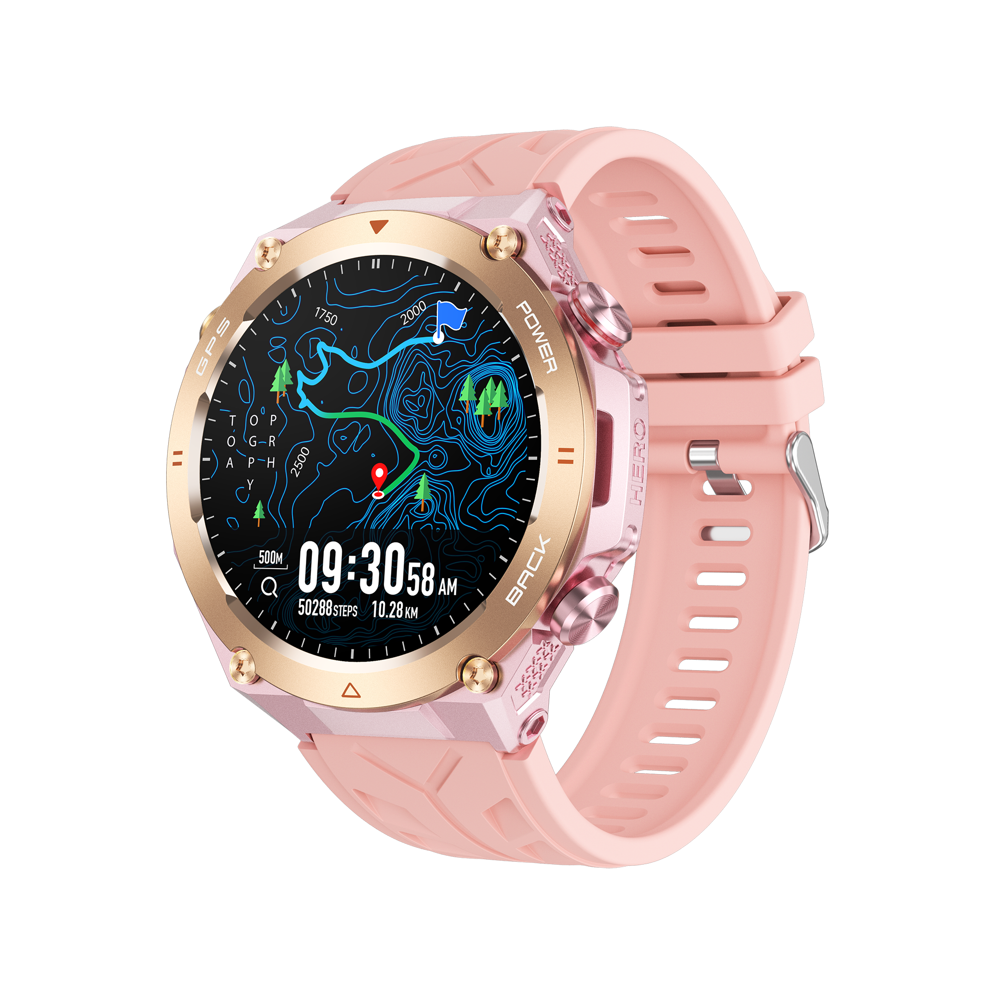 Philippe Palmer Smart Watch LP92 Pink - 33