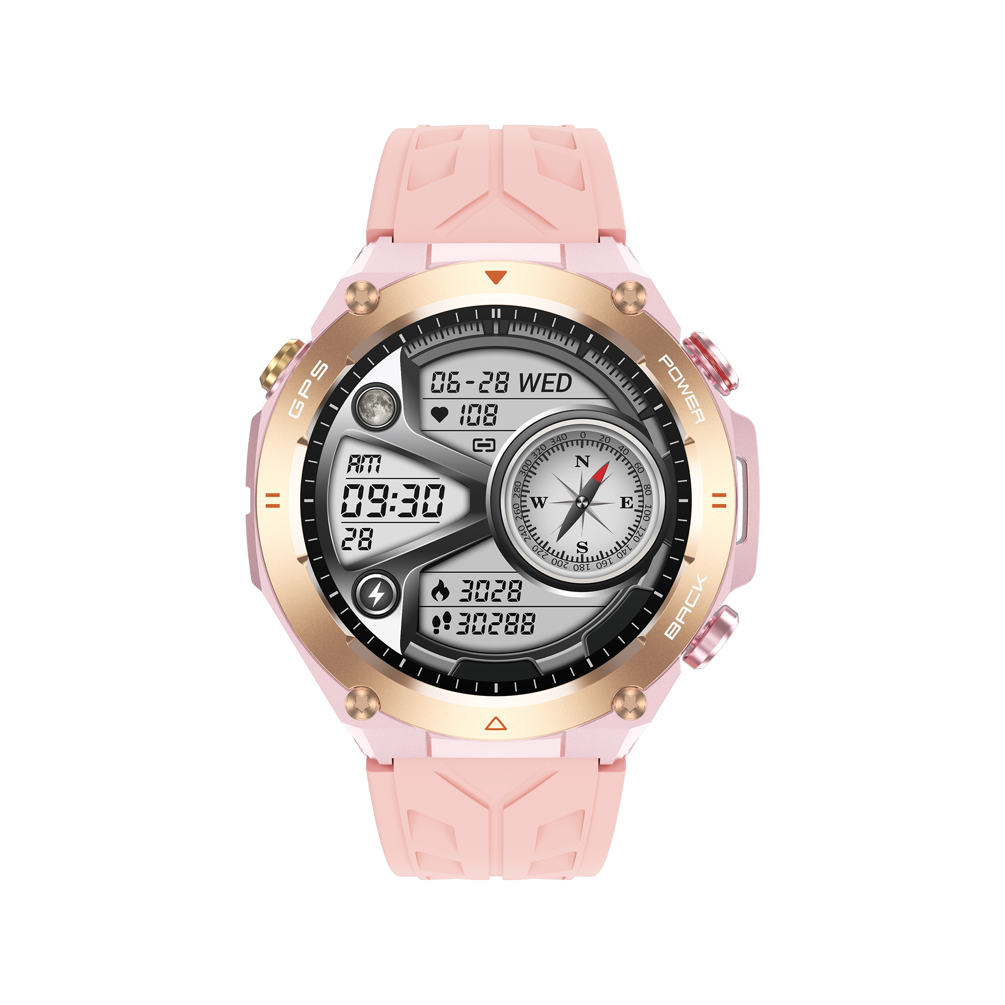 Philippe Palmer Smart Watch LP92 Pink - 3