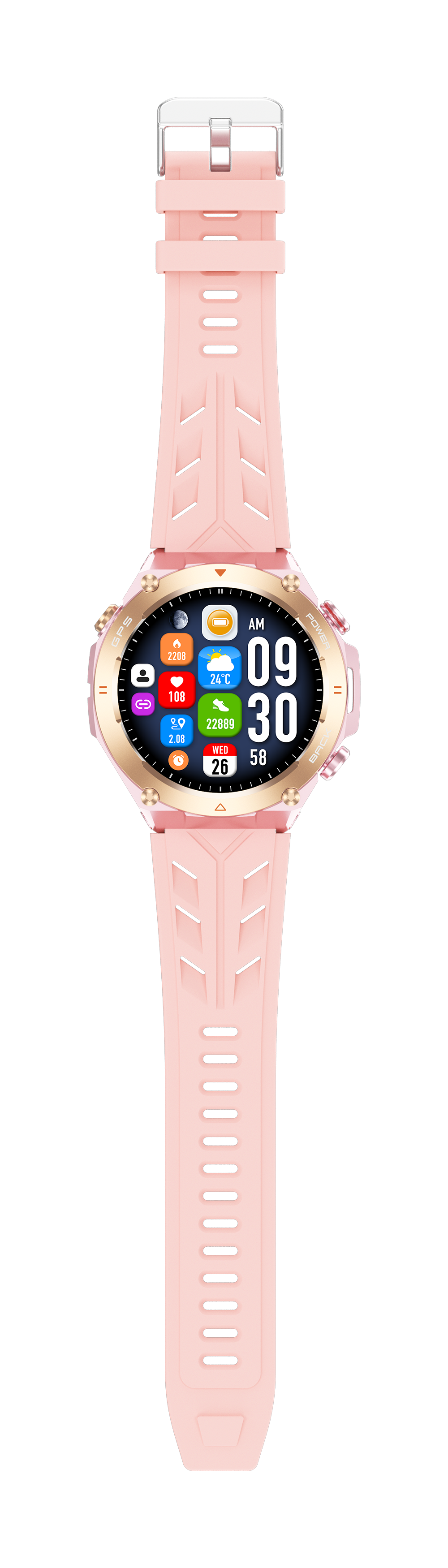 Philippe Palmer Smart Watch LP92 Pink - 64