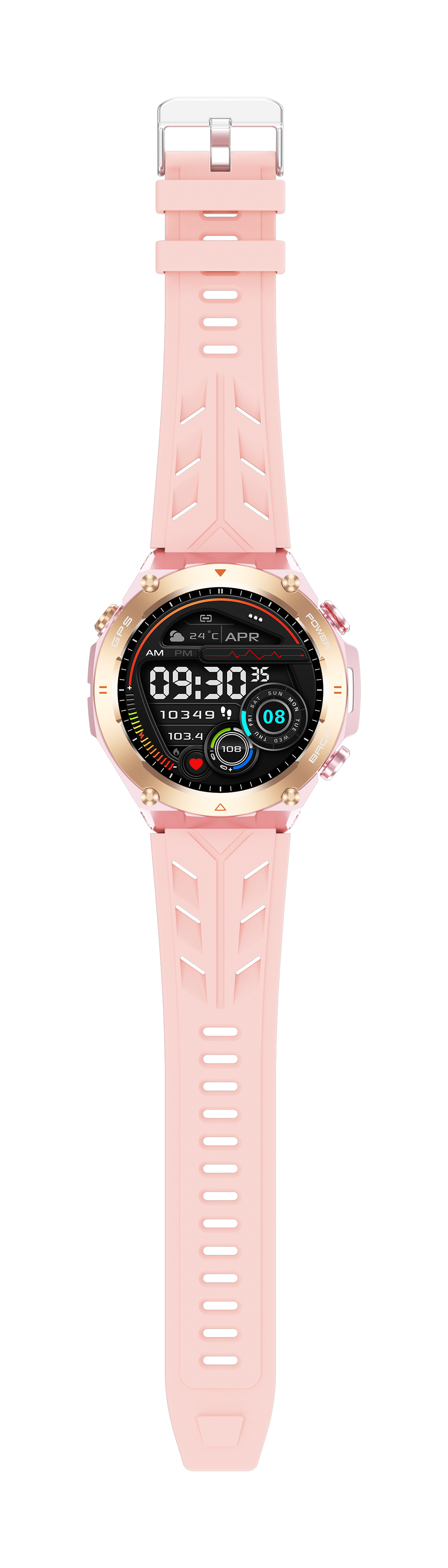 Philippe Palmer Smart Watch LP92 Pink - 56