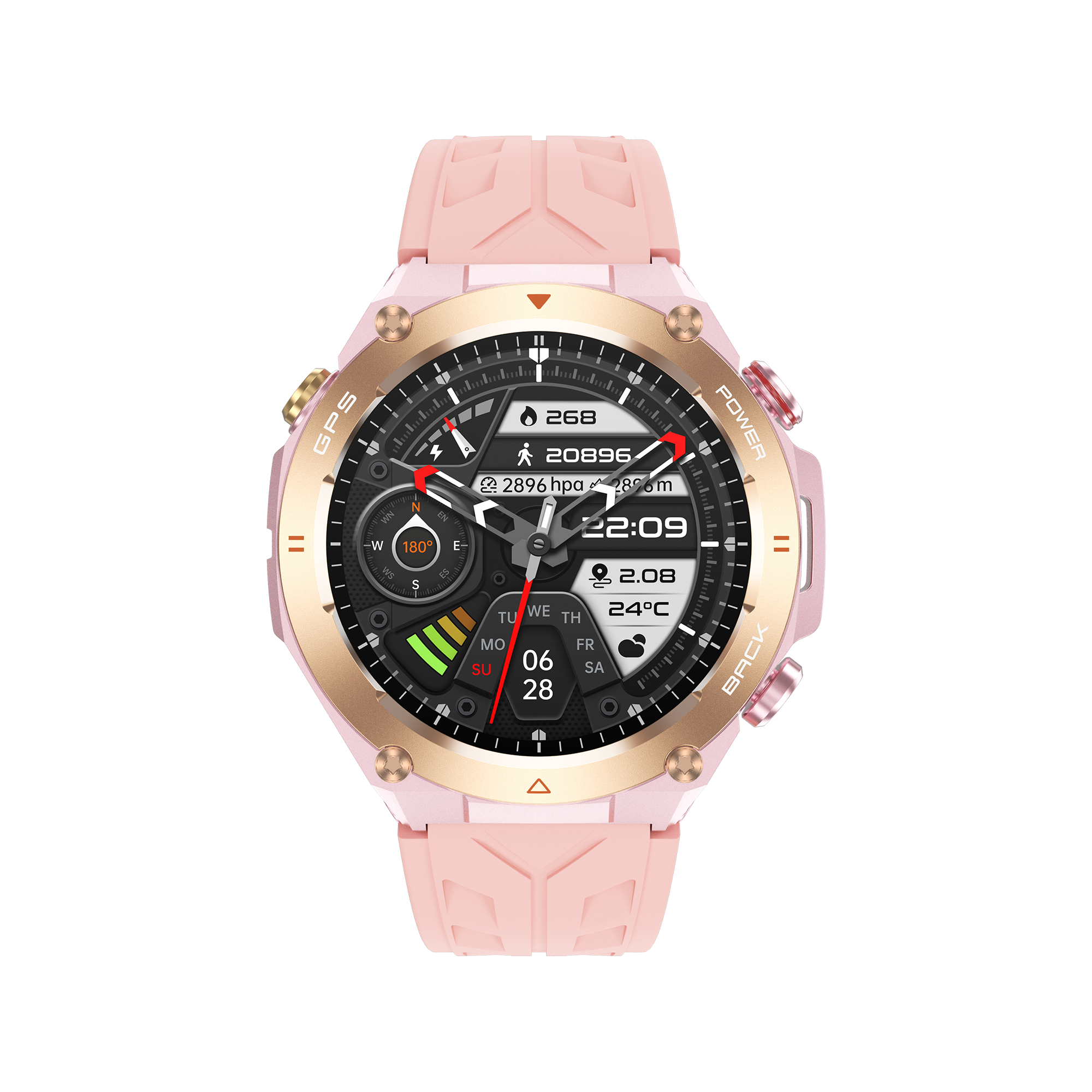 Philippe Palmer Smart Watch LP92 Pink - 49