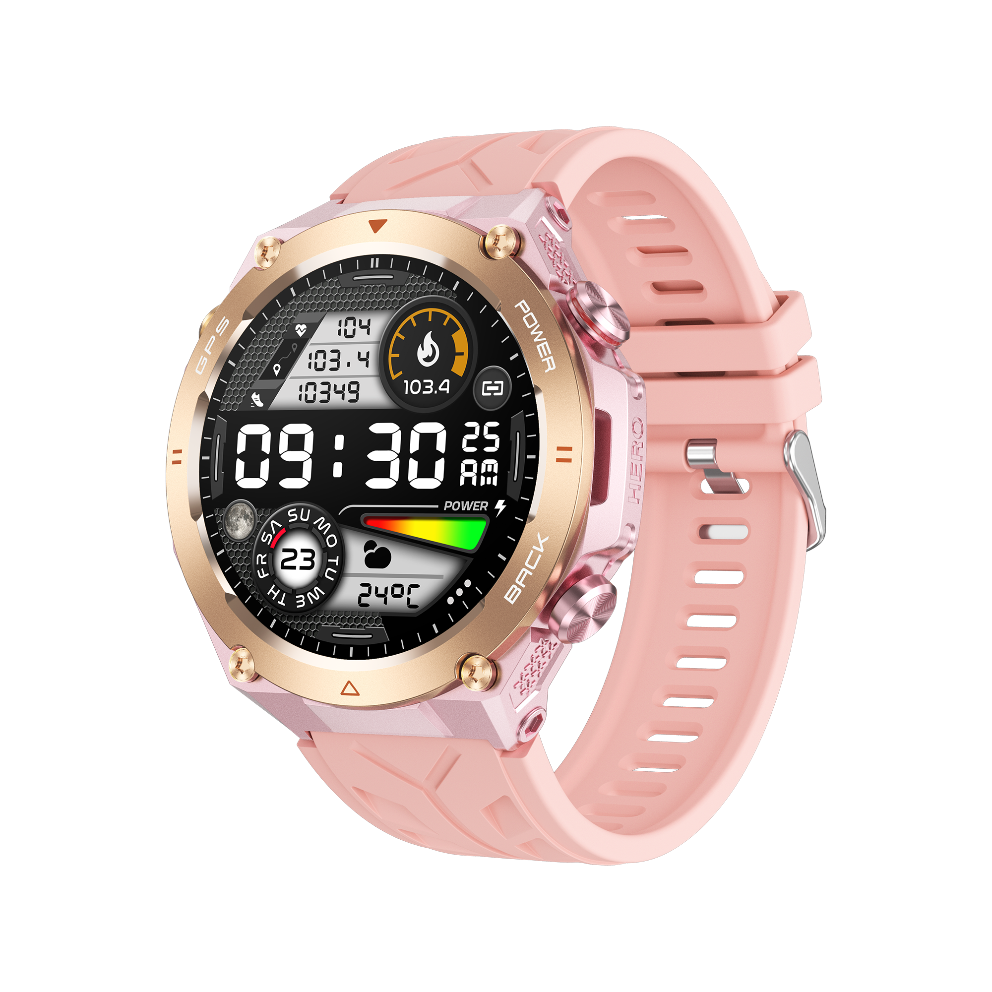 Philippe Palmer Smart Watch LP92 Pink - 27