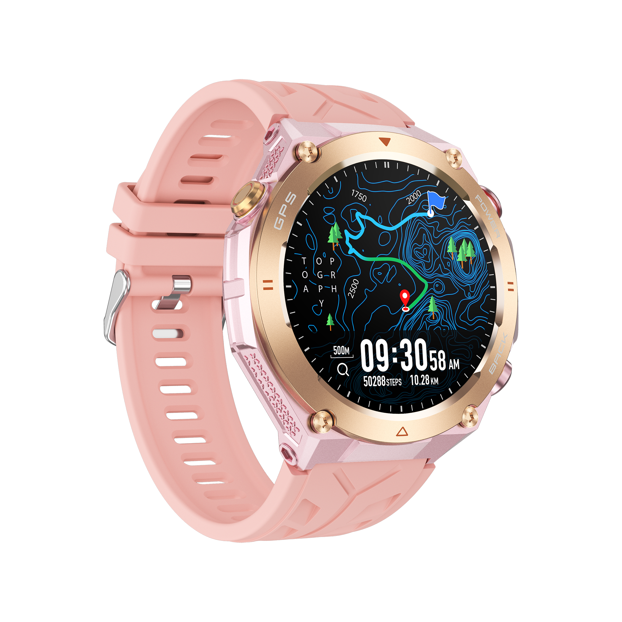 Philippe Palmer Smart Watch LP92 Pink - 43