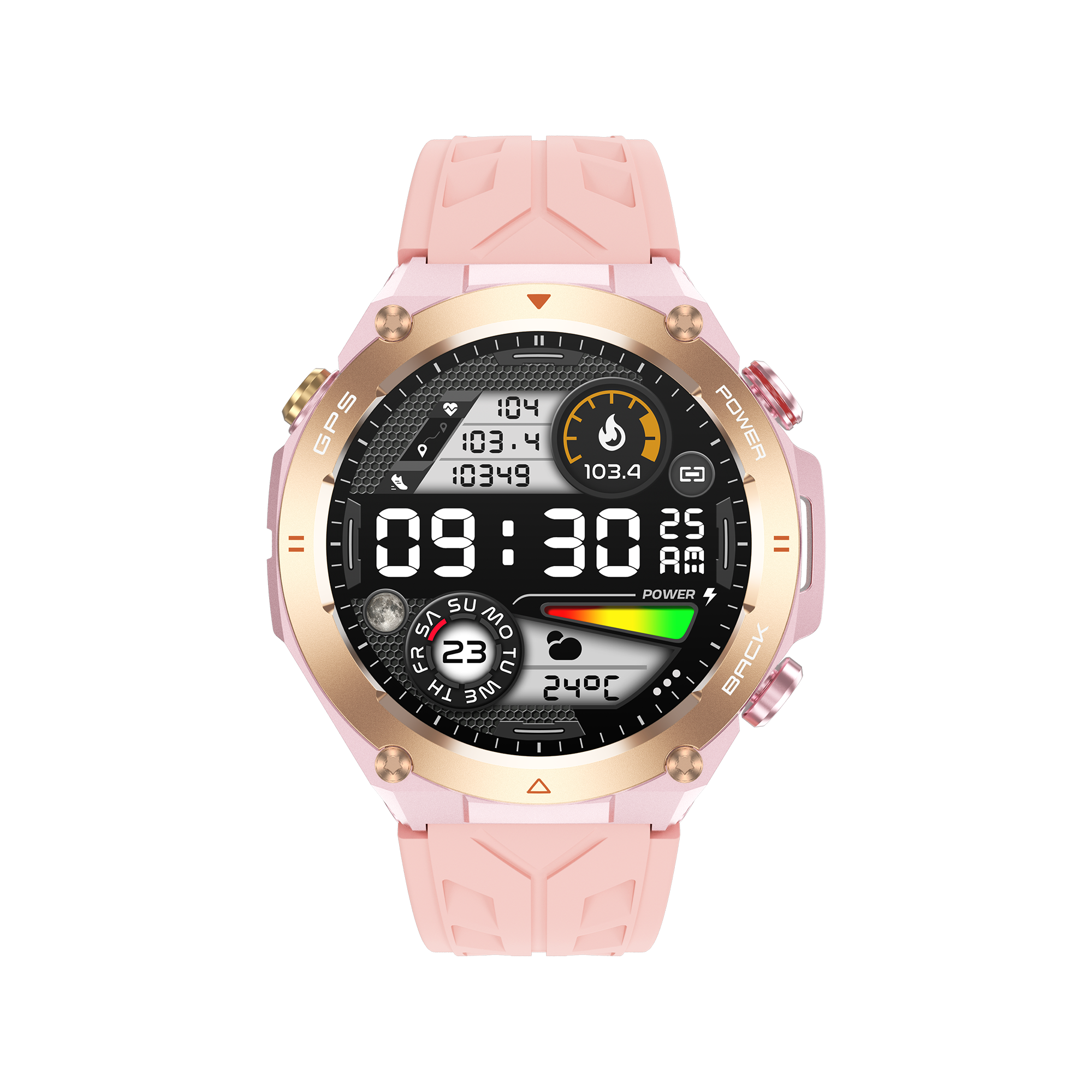 Philippe Palmer Smart Watch LP92 Pink - 47