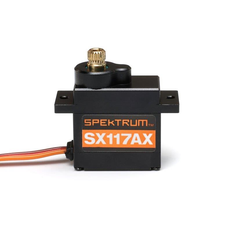 Spektrum SX117 Micro Metal Gear / Case Servo, 250mm Lead - 3
