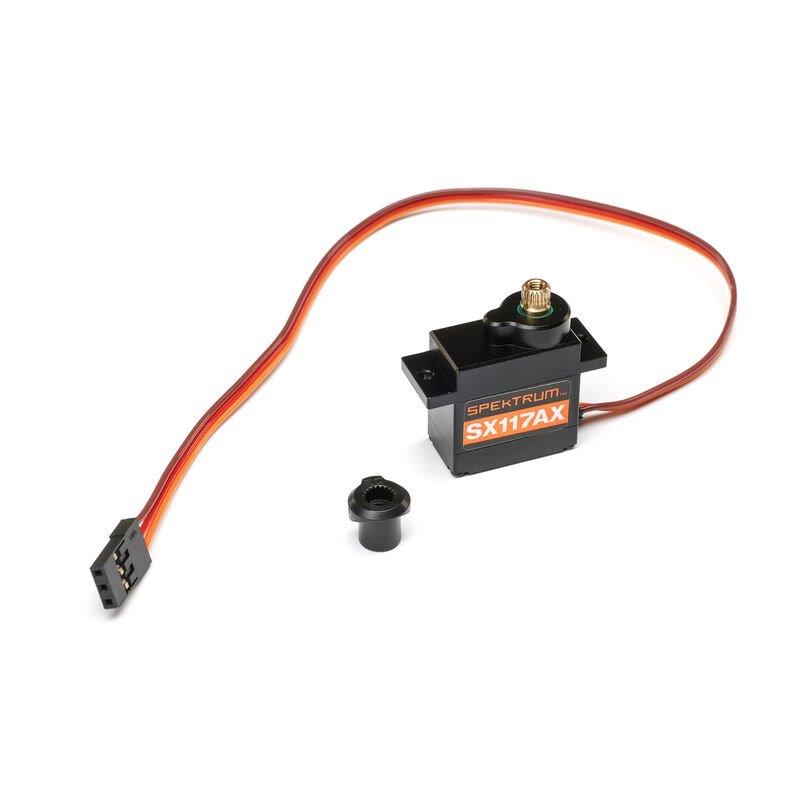 Spektrum SX117 Micro Metal Gear / Case Servo, 250mm Lead - 2
