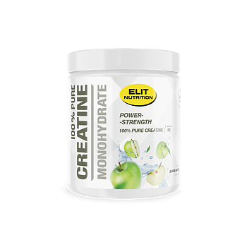 Kreatin monohydrat, ELIT - 100% Pure, 300g - Sour Apple