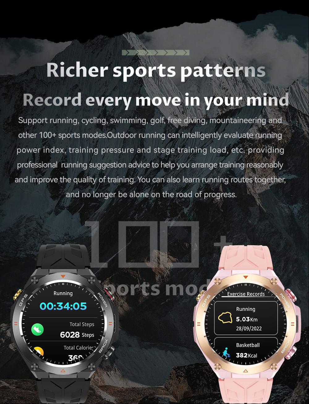 Philippe Palmer Smart Watch LP92 Dark Camo - 13