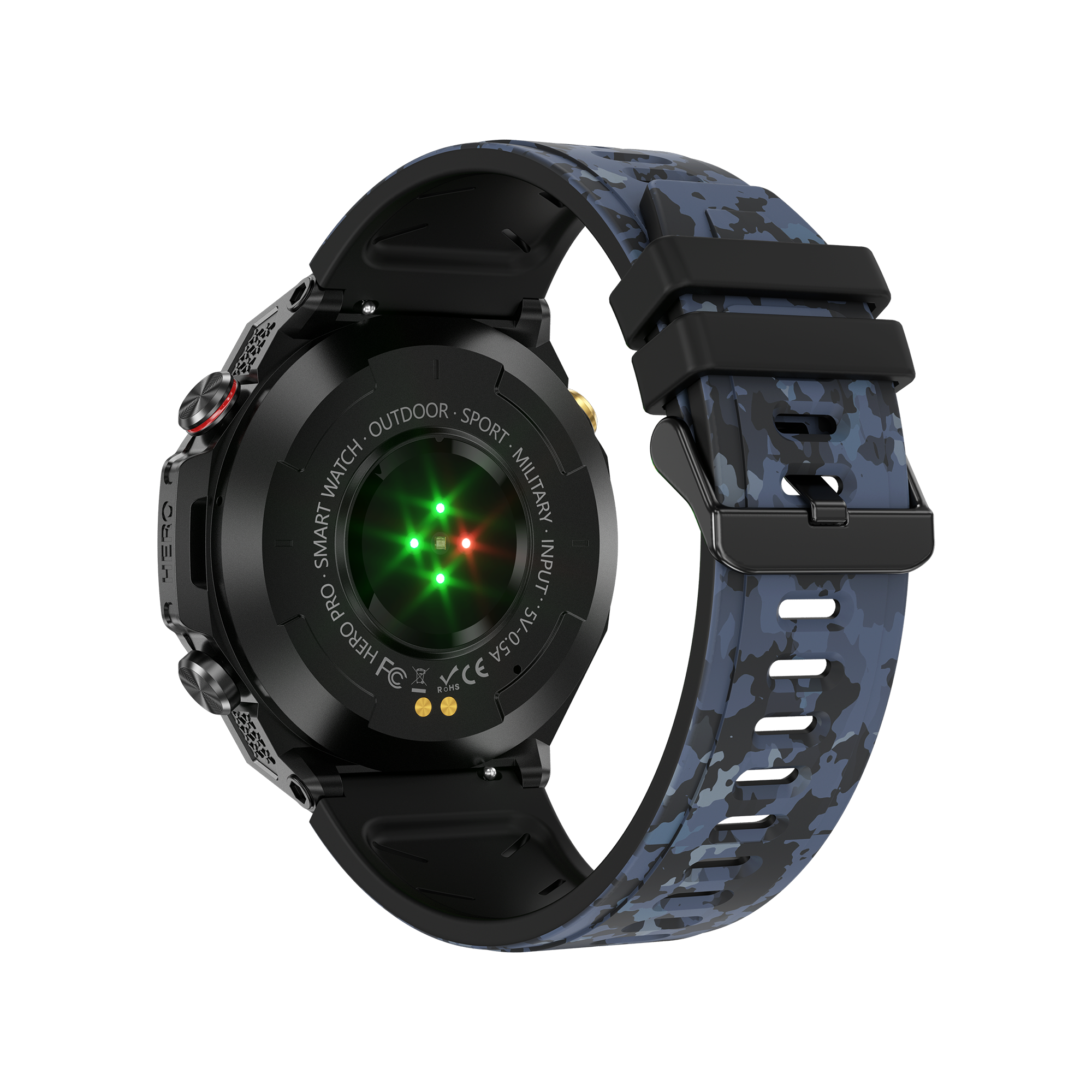 Philippe Palmer Smart Watch LP92 Dark Camo - 4