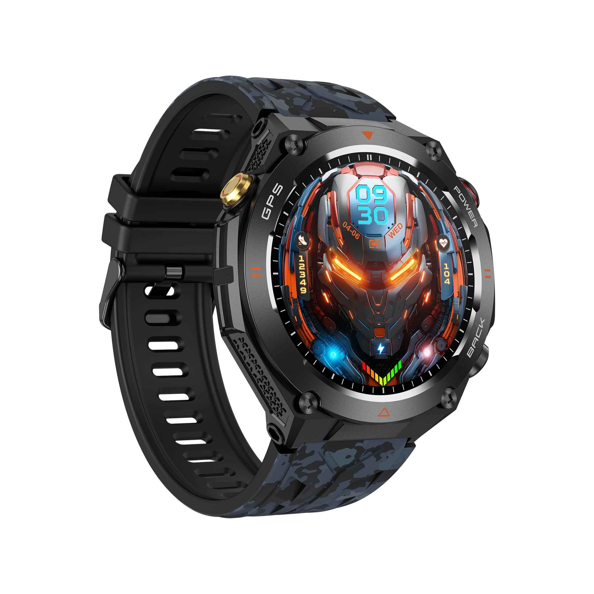 Philippe Palmer Smart Watch LP92 Dark Camo - 47
