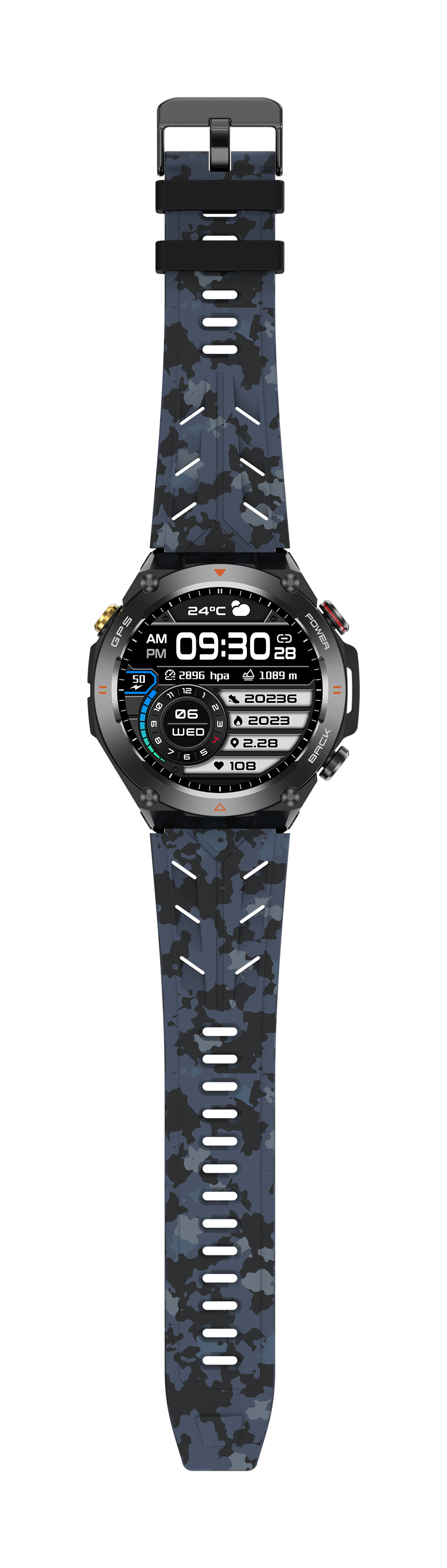 Philippe Palmer Smart Watch LP92 Dark Camo - 64