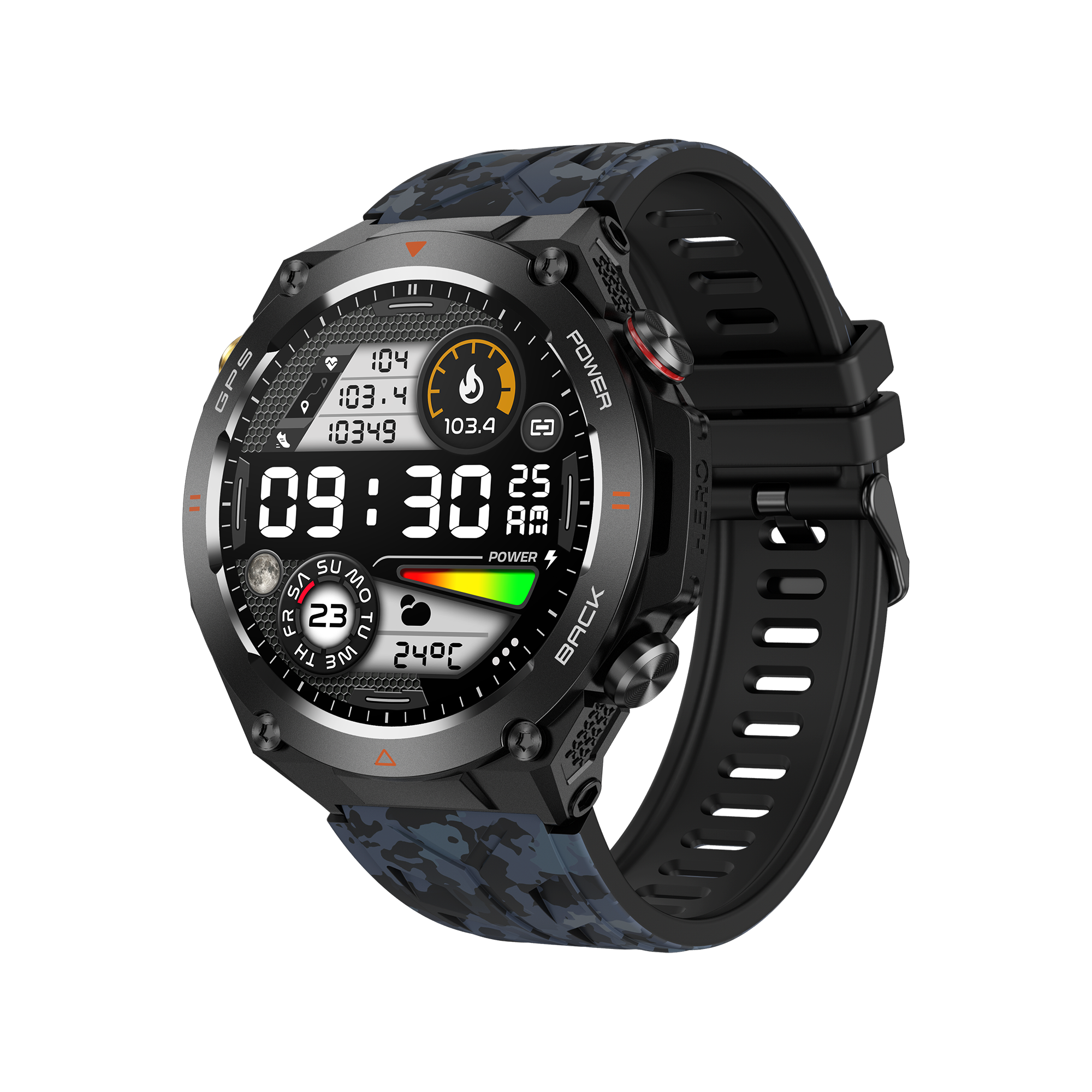 Philippe Palmer Smart Watch LP92 Dark Camo - 27