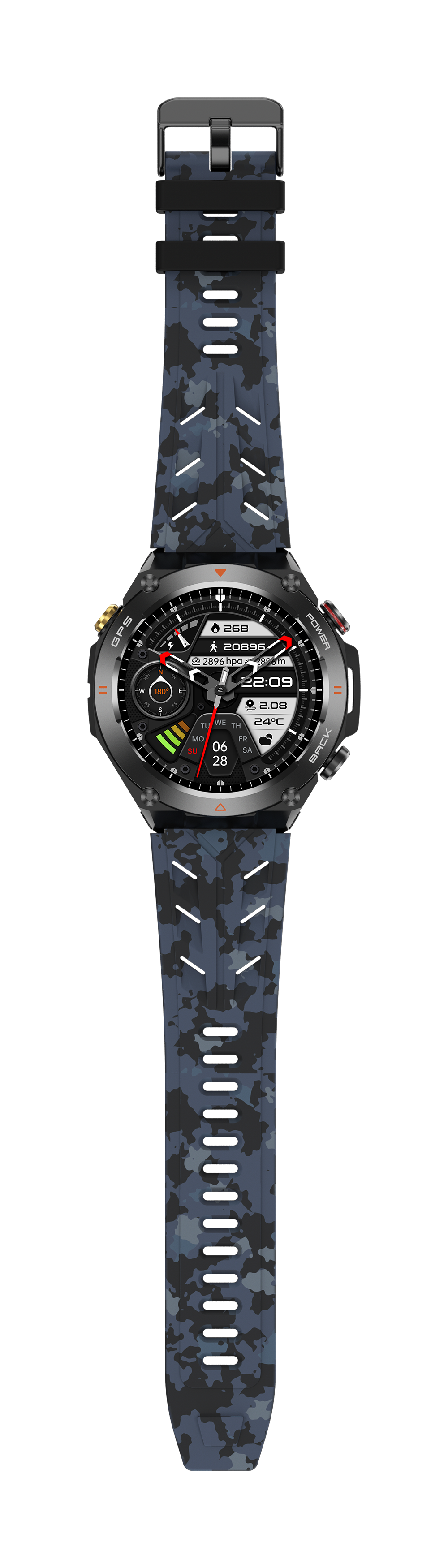 Philippe Palmer Smart Watch LP92 Dark Camo - 65