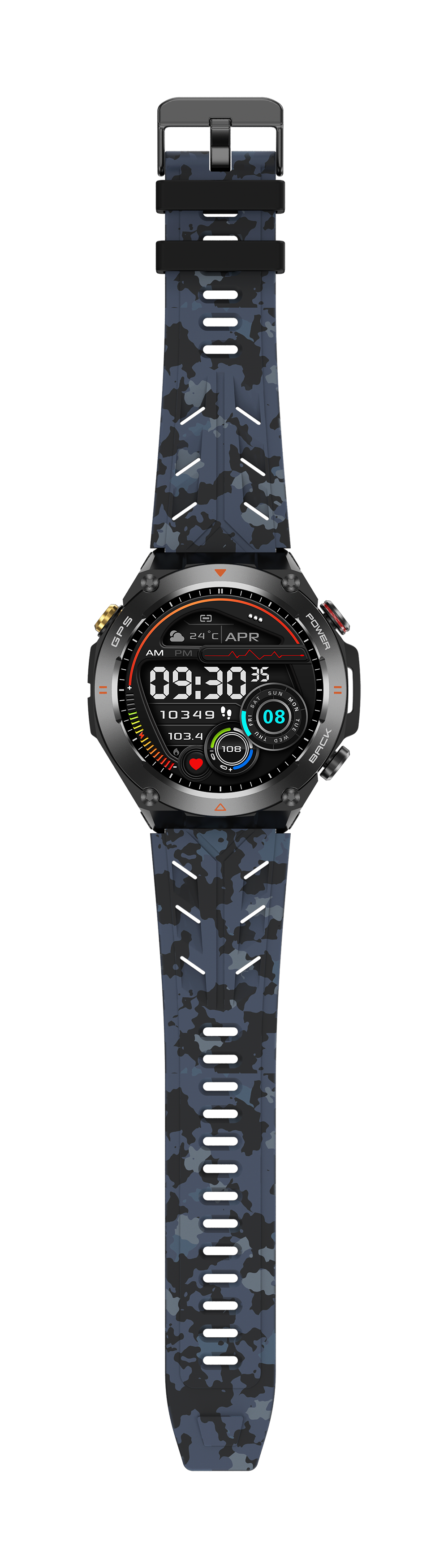 Philippe Palmer Smart Watch LP92 Dark Camo - 62