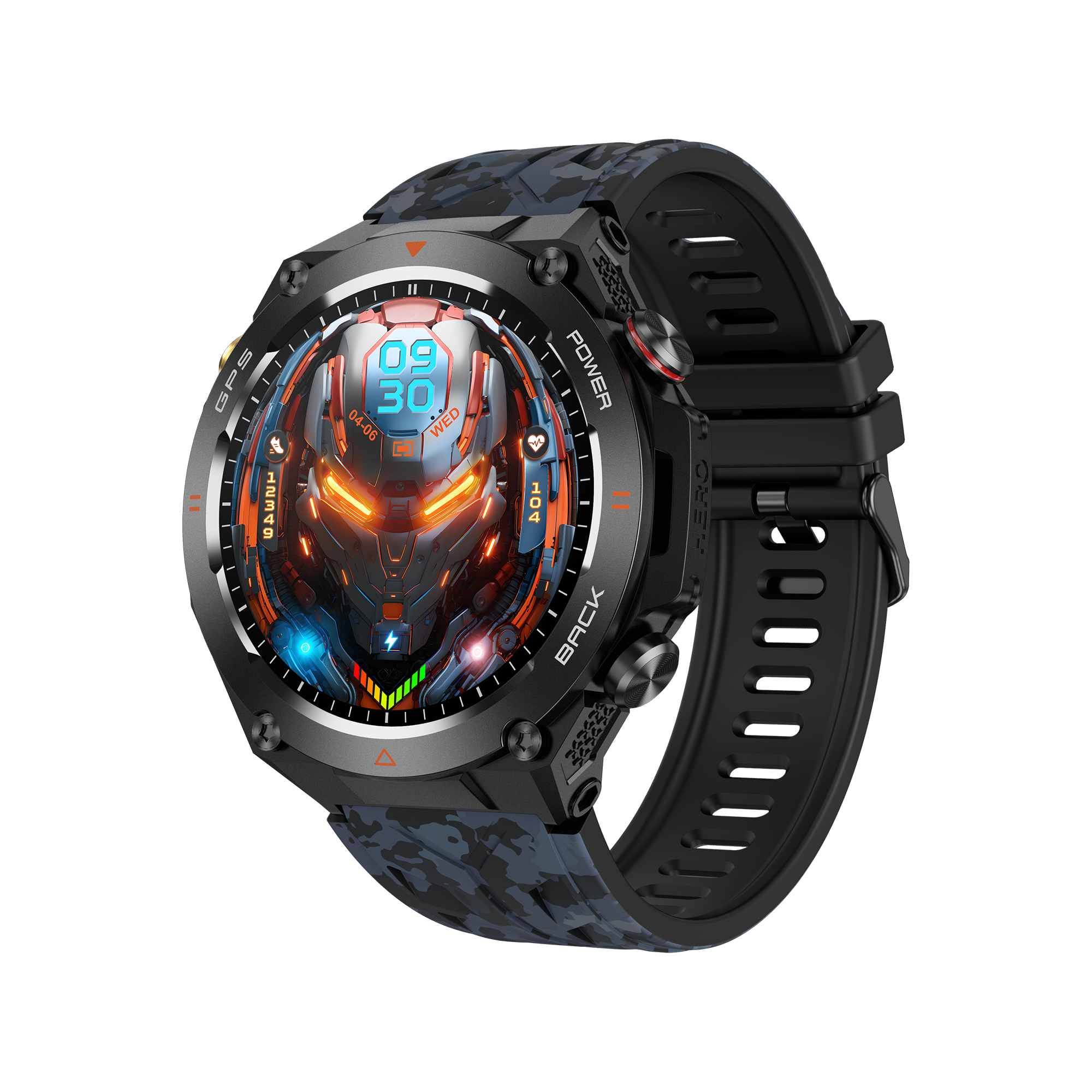 Philippe Palmer Smart Watch LP92 Dark Camo - 31