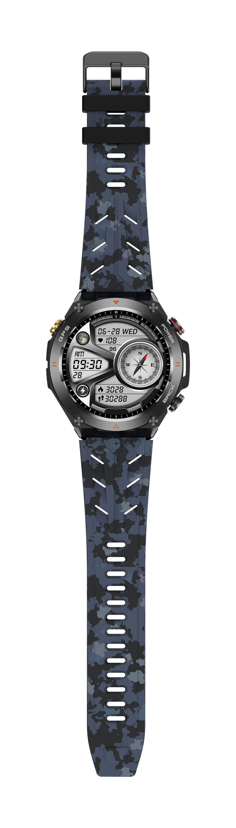 Philippe Palmer Smart Watch LP92 Dark Camo - 5