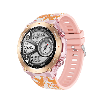 Philippe Palmer Smart Watch LP92 Pink Camo