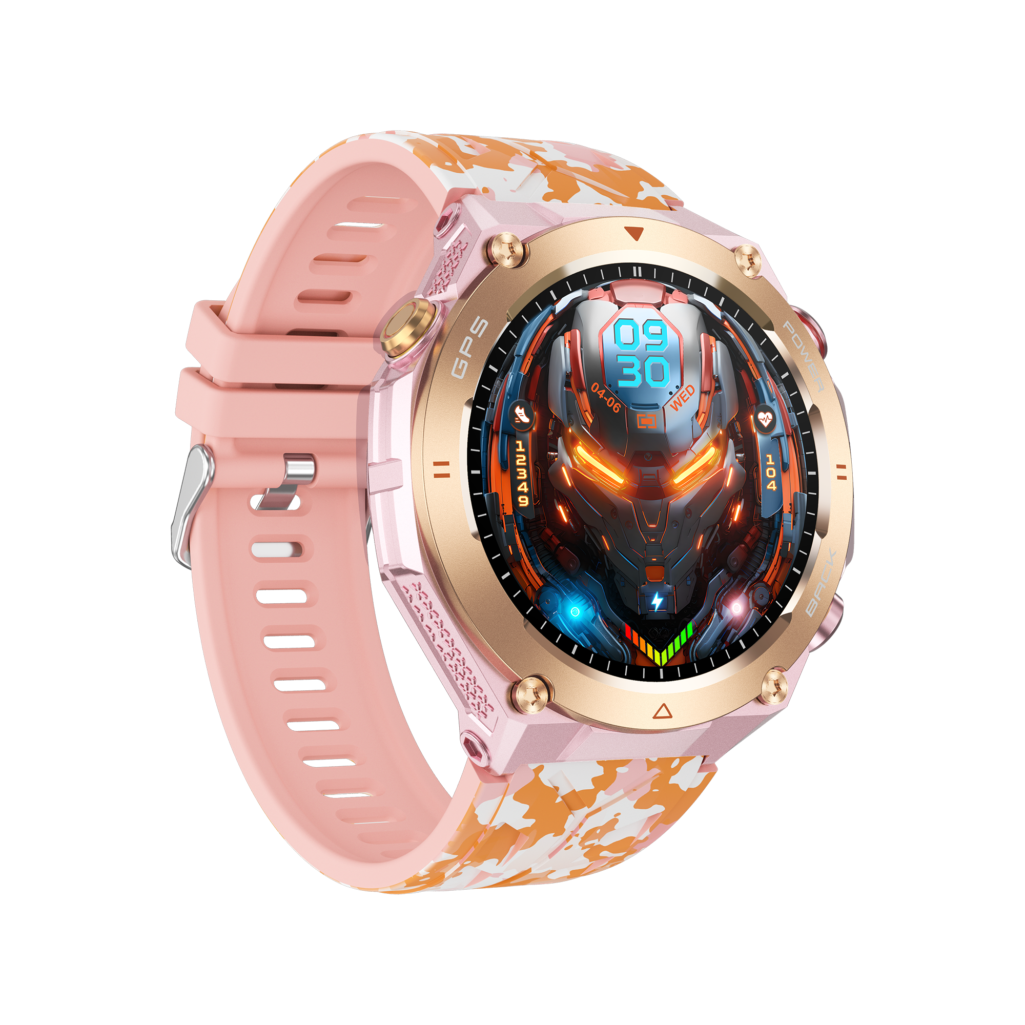 Philippe Palmer Smart Watch LP92 Pink Camo - 41