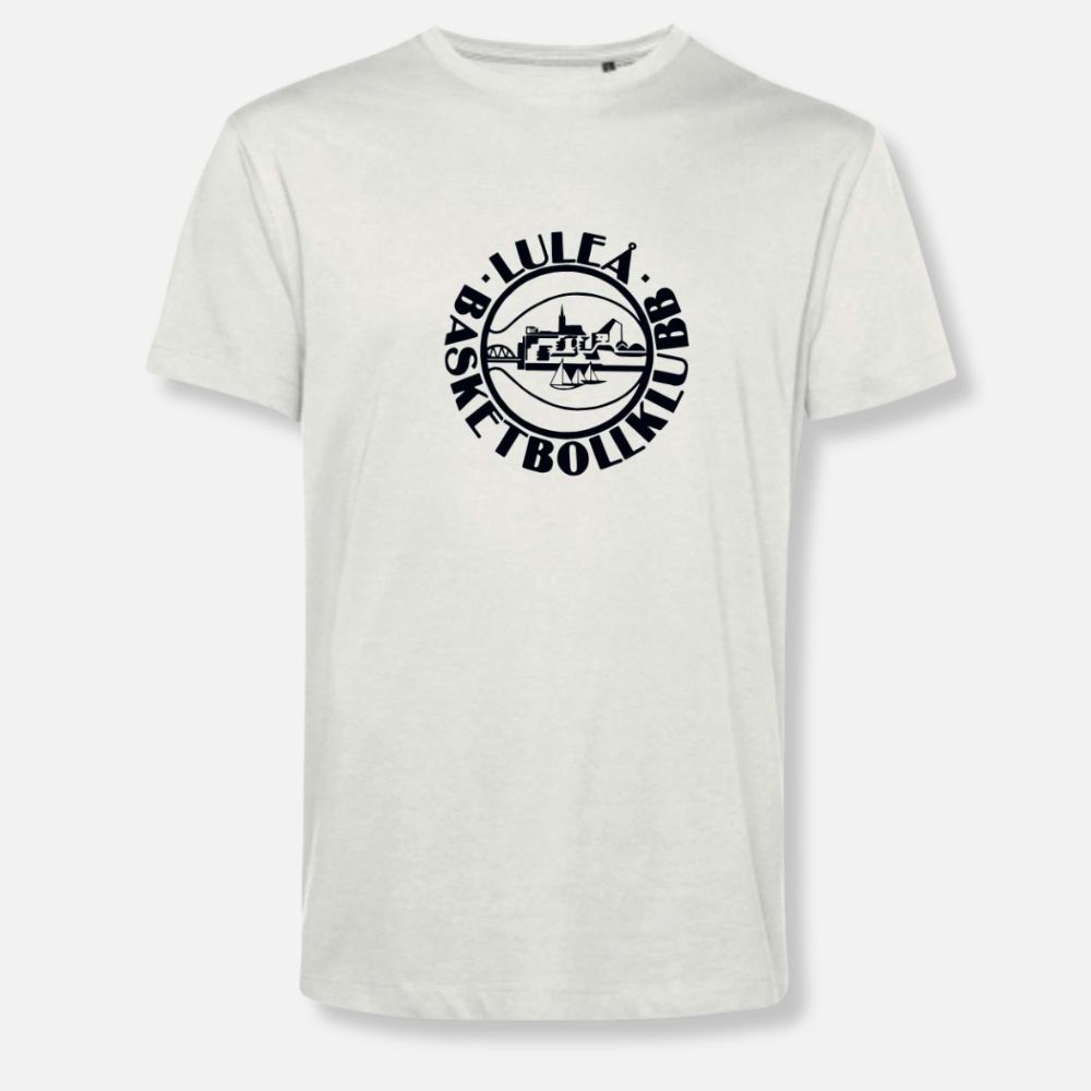 T-shirt Vit Retro logo