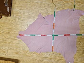 Kollektionsskinn Nr  2 Renmocka Fg  Gammalrosa  