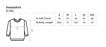 College sweater, unisex