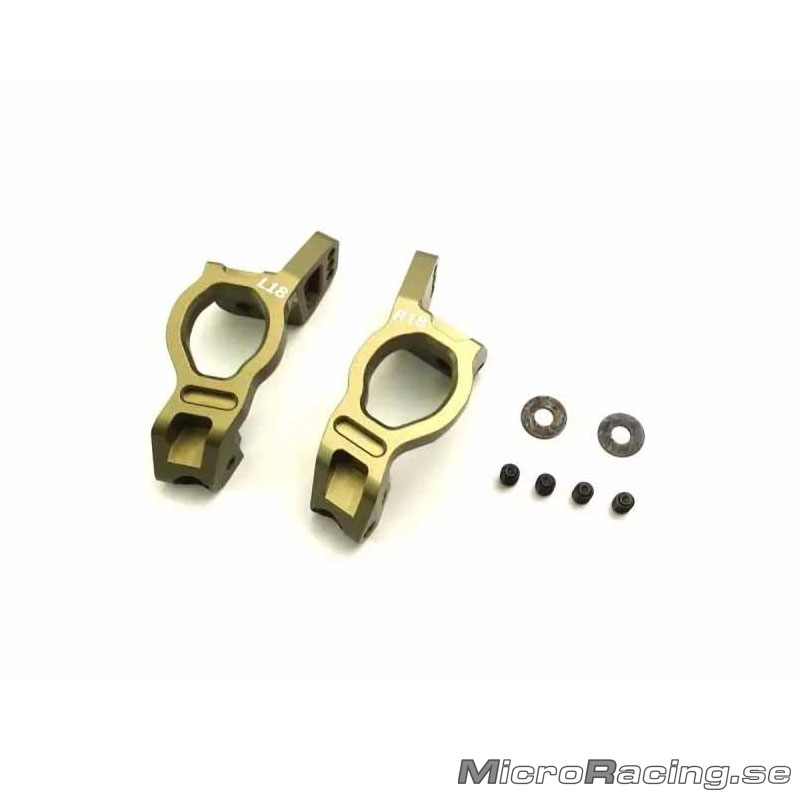 KYOSHO - Aluminium Front Hub Carrier Set (18 Deg)
