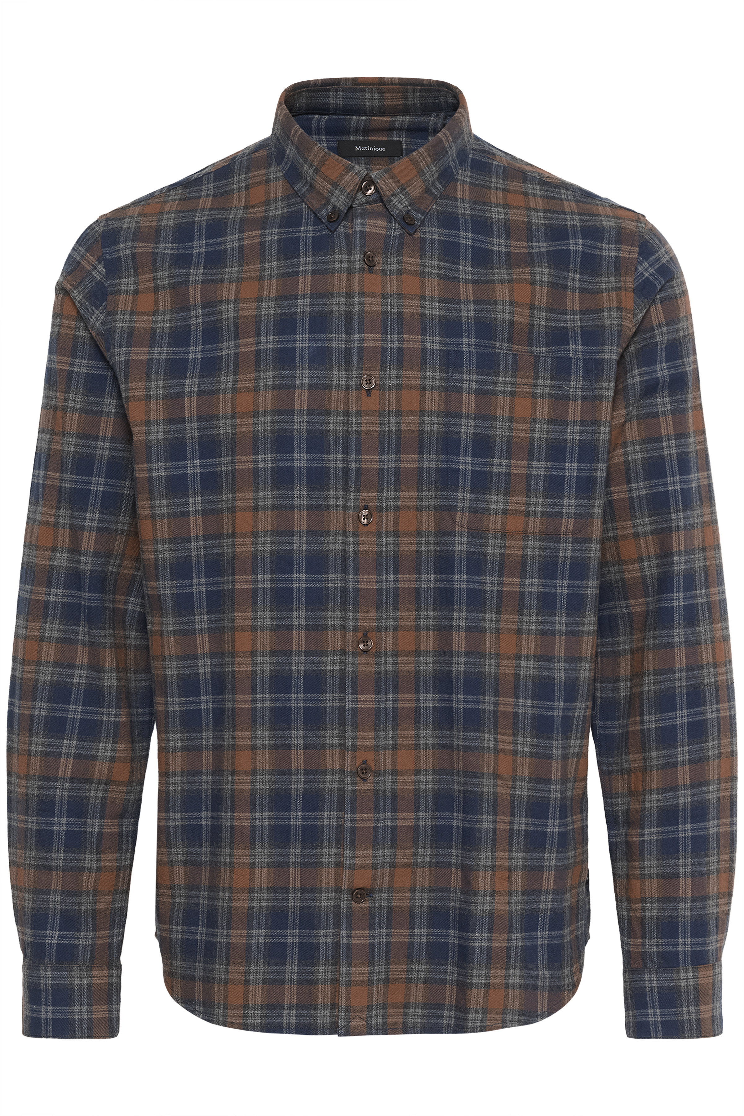 Matinique - Trostol BD Flanell - Dark Navy - 4