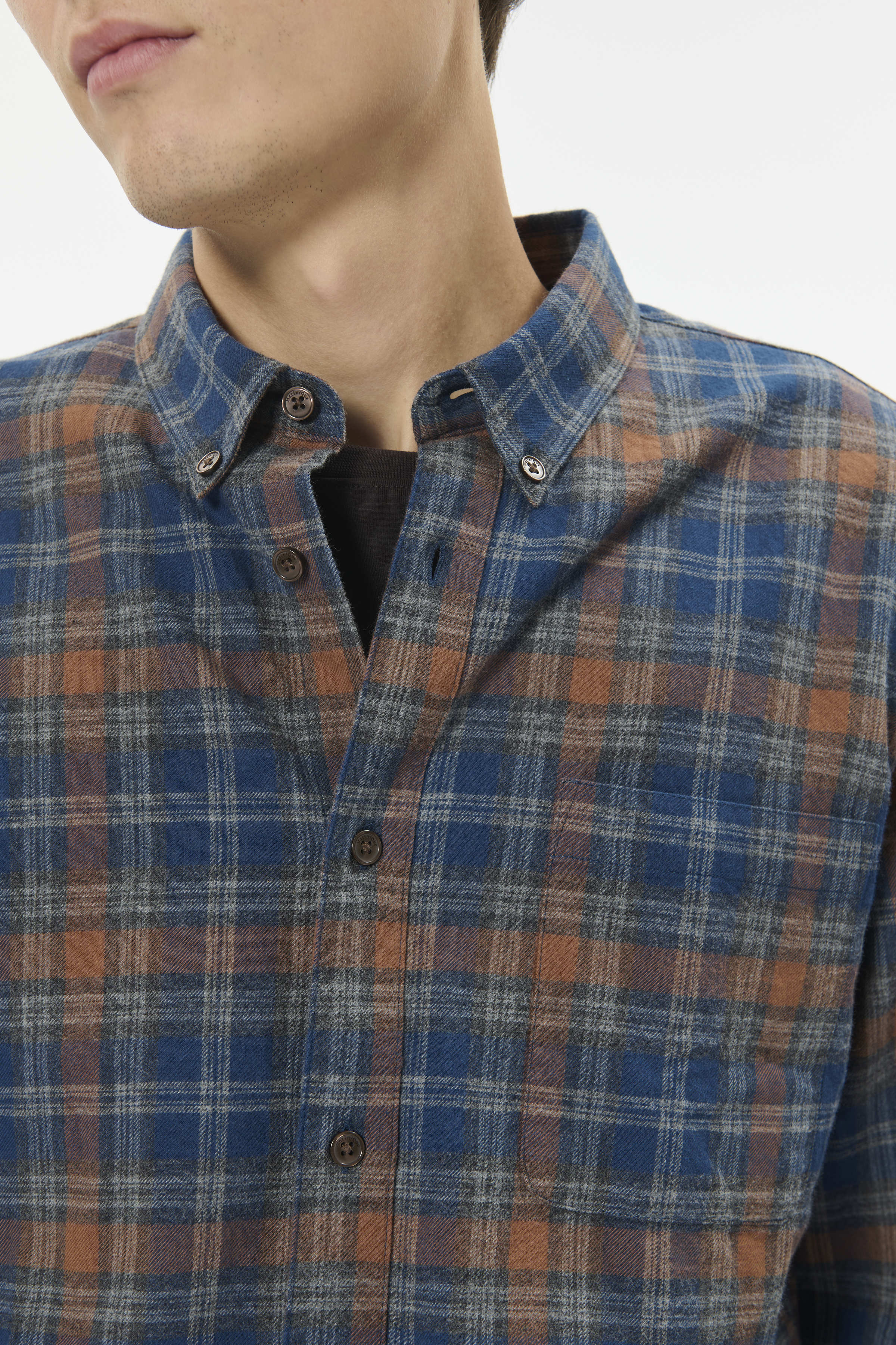 Matinique - Trostol BD Flanell - Dark Navy - 3