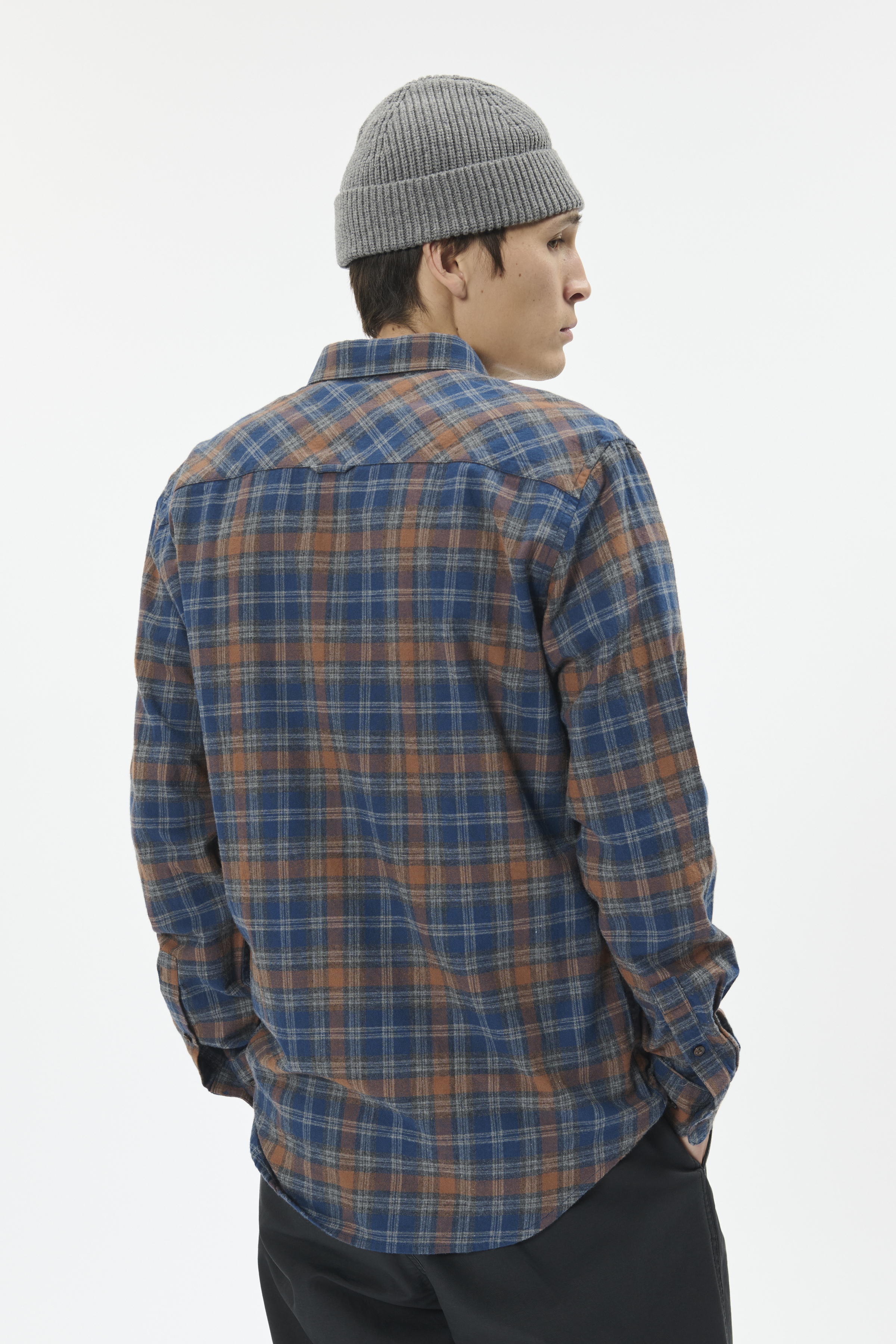 Matinique - Trostol BD Flanell - Dark Navy - 2