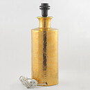 Aldo Londi (1960s) Golden Lamp with Incised Decor 43 cm