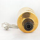 Aldo Londi (1960s) Golden Lamp with Incised Decor 43 cm