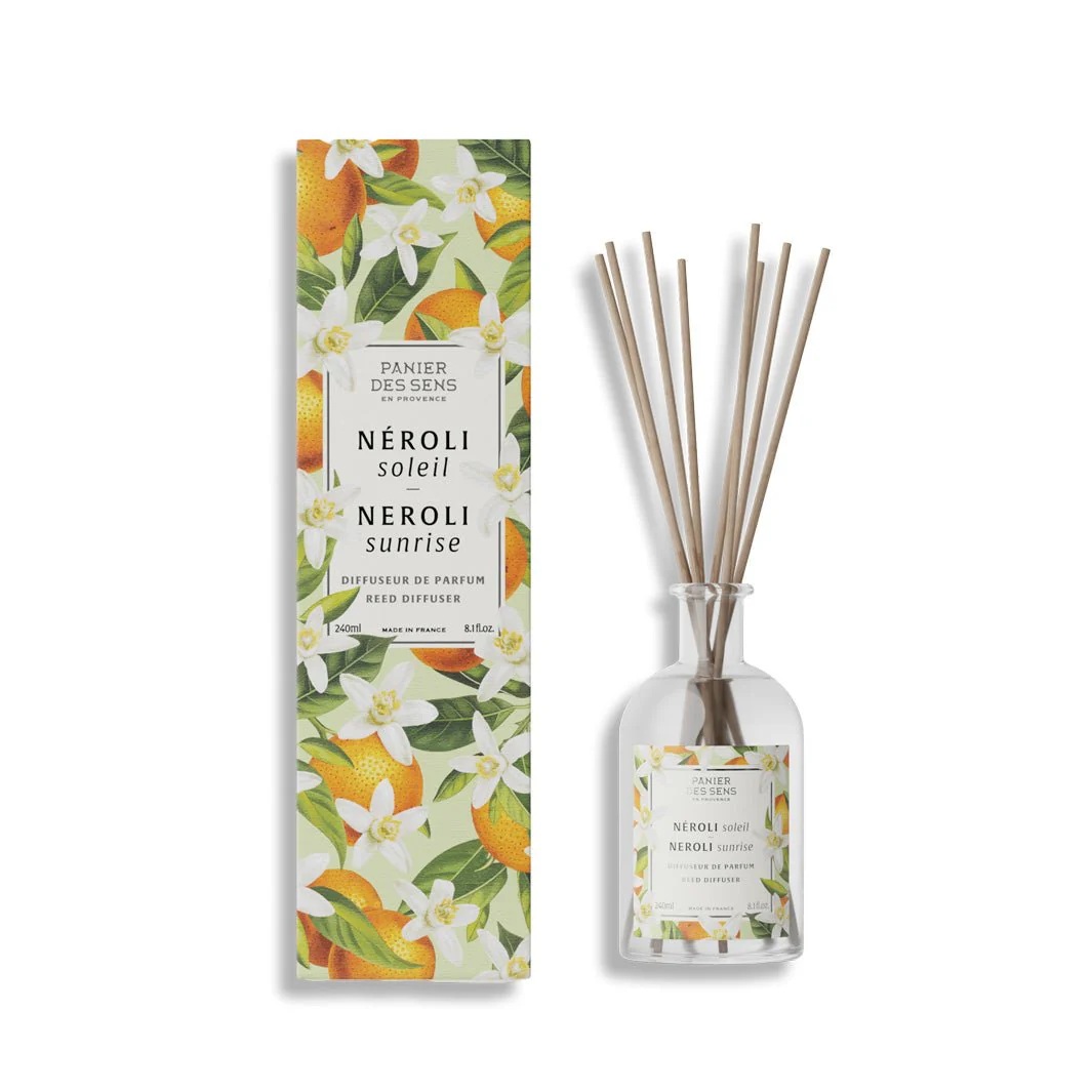 Panier des Sens Doftpinnar Neroli Sunrise 240 ml