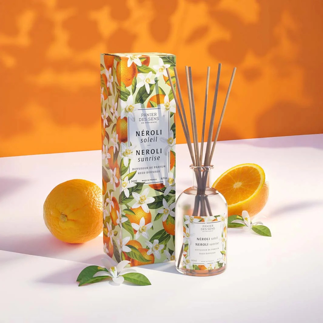 Panier des Sens Doftpinnar Neroli Sunrise 240 ml - 2