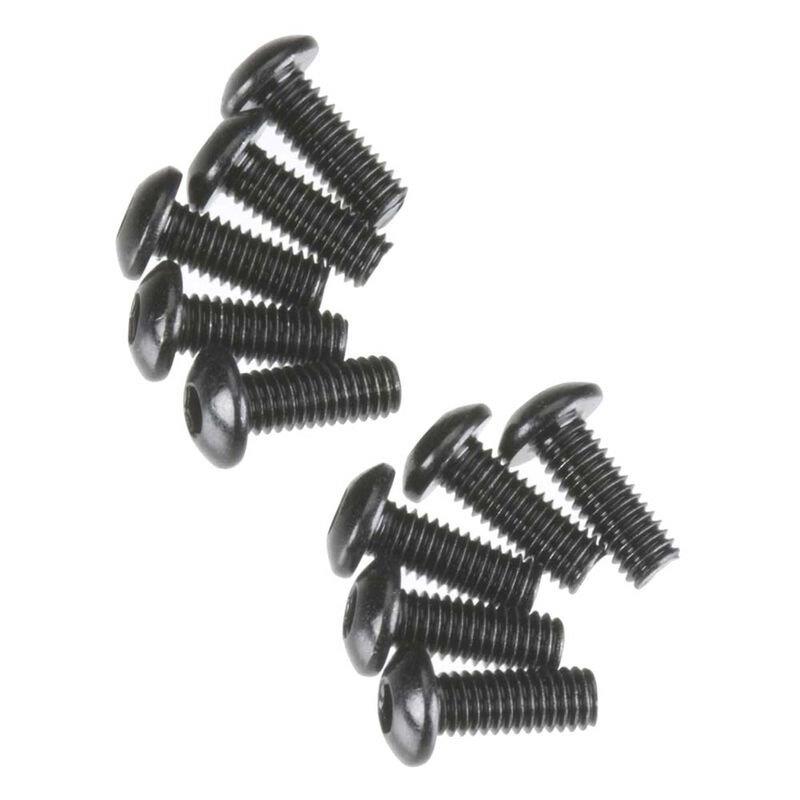 AXIAL Hex Socket Button Head M3x8mm, Black Oxide (10)