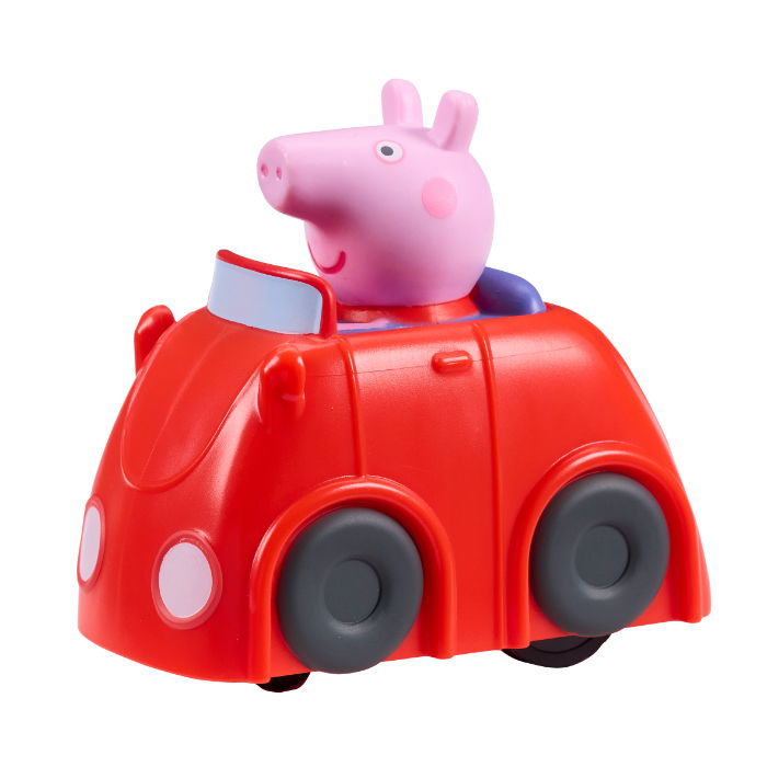 Greta Gris Whizz Around Peppa Red Car Set - 3
