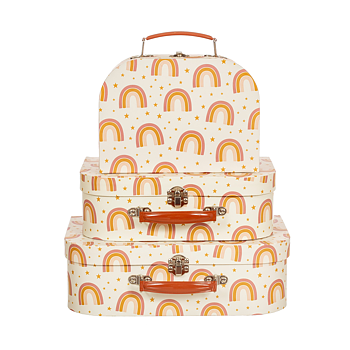 Earth Rainbow Suitcases Liten - Kalikå