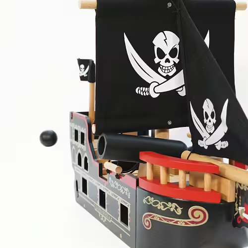 Barbarossa Piratskepp med Figurer - Le Toy Van - 4