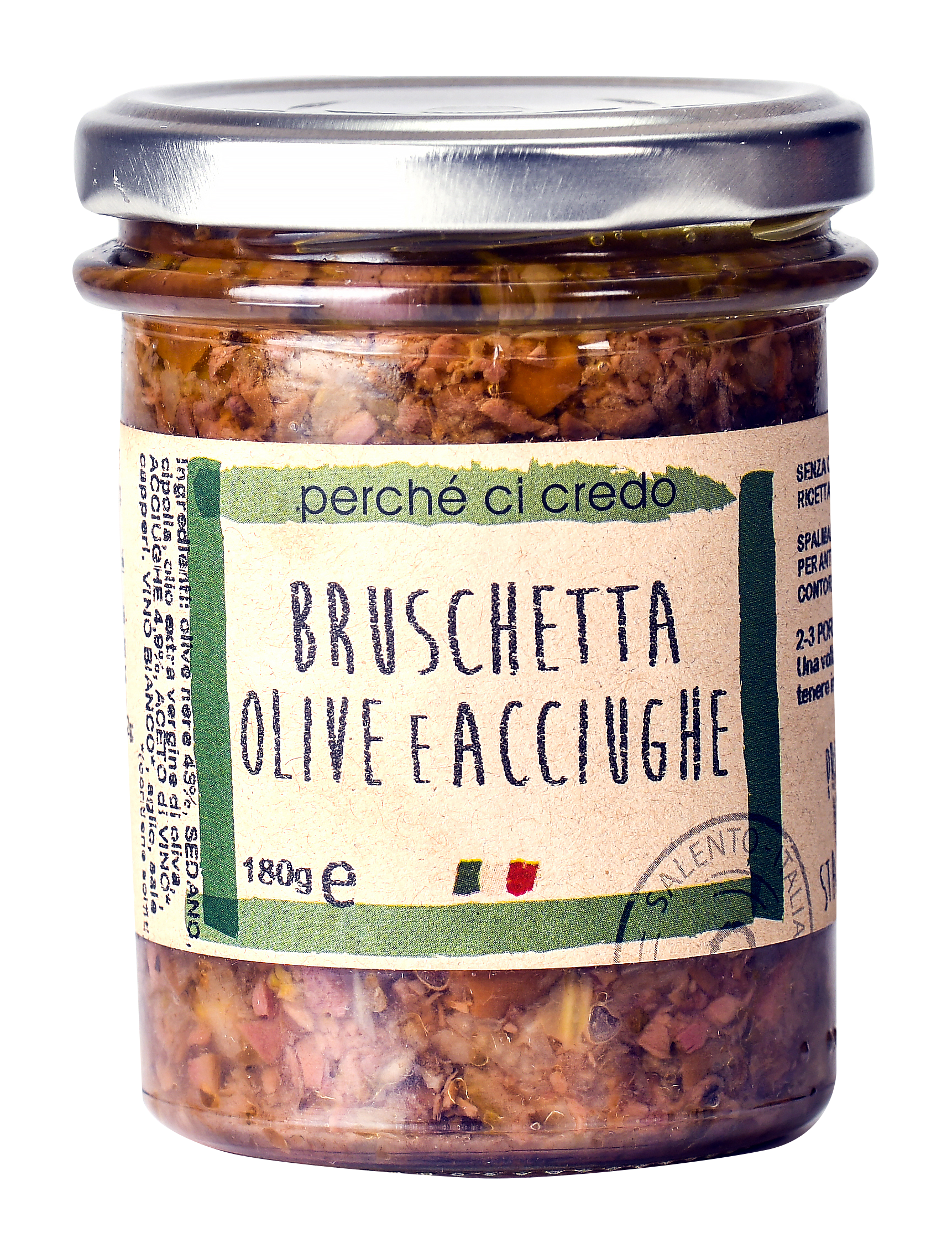 Bruschetta Oliver & sardeller 180g
