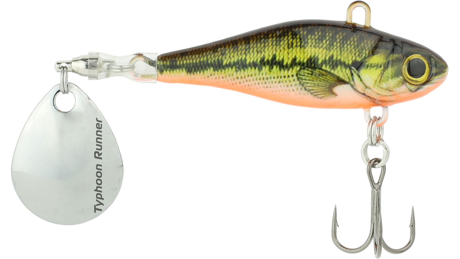 Typhoon Runner is a spinnertail for fishing at 18g. throws far and is perfect for perch, pike, zander