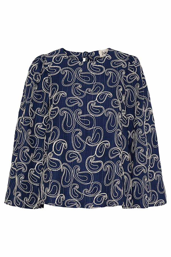 Isay - Juna New Blouse Blue - 2