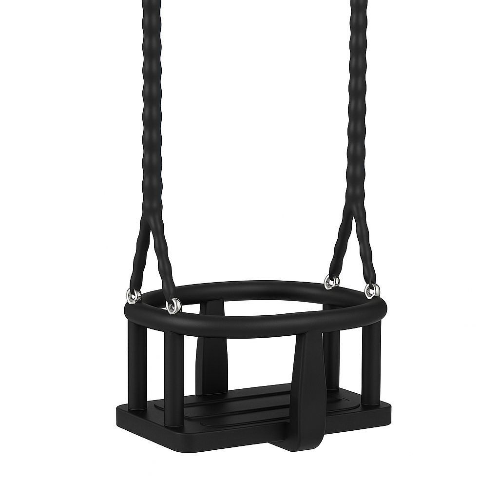 Barnehuske med plastbelagt kjede