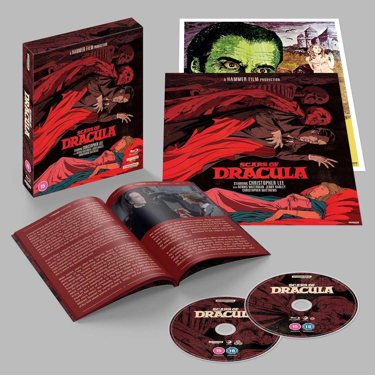Scars of Dracula (Limited Edition) (ej svensk text) (4K Ultra HD + Blu-ray) - 3